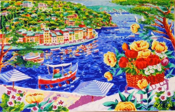 Intorno a Portofino le nostre riflessioni e un cesto di fiori