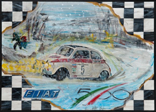 Fiat 500 al Rally di Montecarlo (2008)